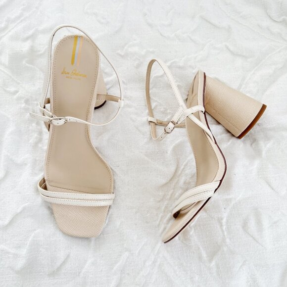 Sam Edelman Kit Beige Heels Size 8.5 New - Picture 3 of 6